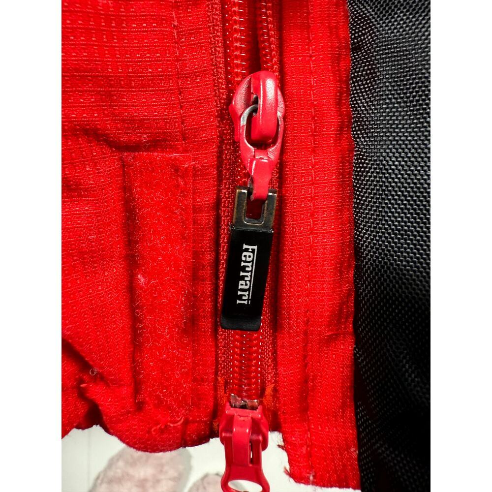 Ferrari Vintage 2002 men’s hooded full zip Racing Jacket Size L - Picture 8 of 16